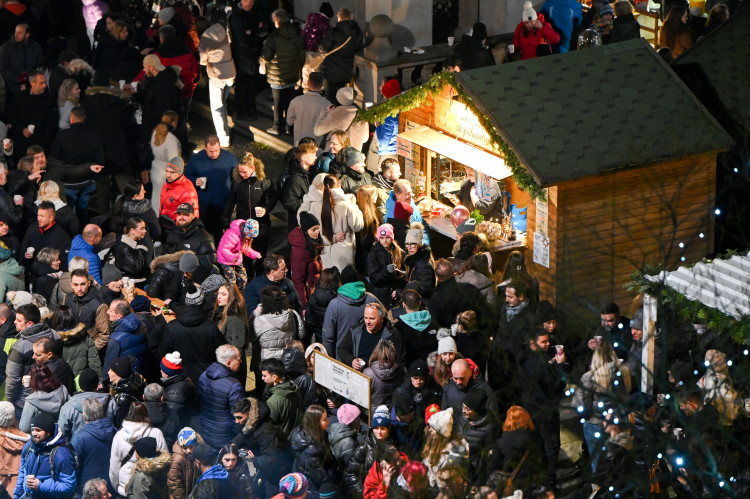 FOTOGALERIE: Rozsvícení vánočního stromu v Ostravě