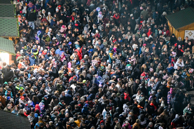 FOTOGALERIE: Rozsvícení vánočního stromu v Ostravě