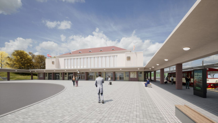 FOTOGALERIE: Zahájení rekonstrukce nádraží v Klatovech