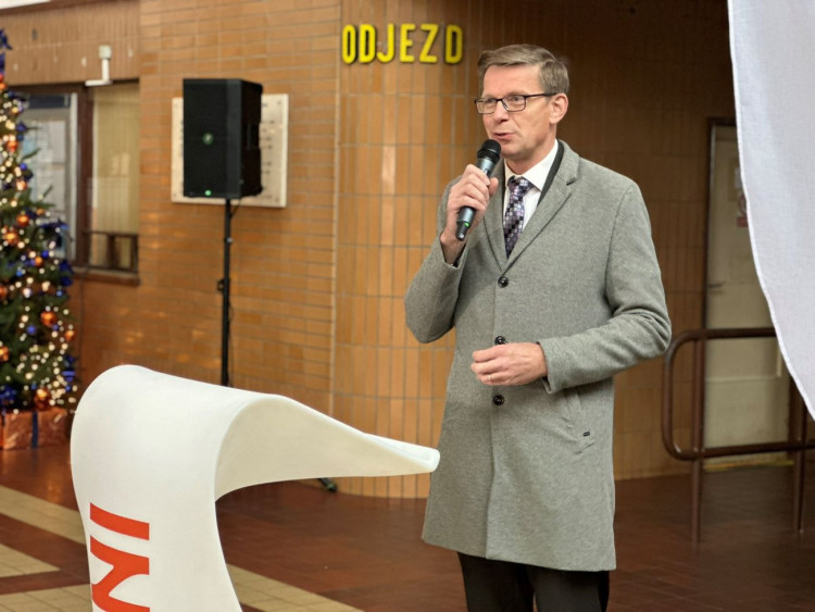 FOTOGALERIE: Zahájení rekonstrukce nádraží v Klatovech