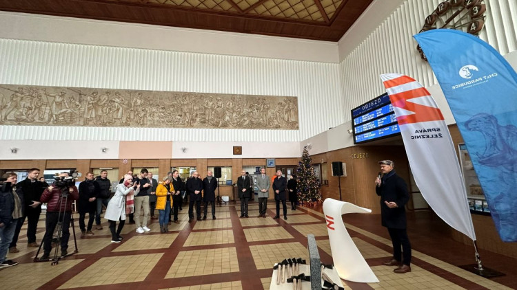 FOTOGALERIE: Zahájení rekonstrukce nádraží v Klatovech