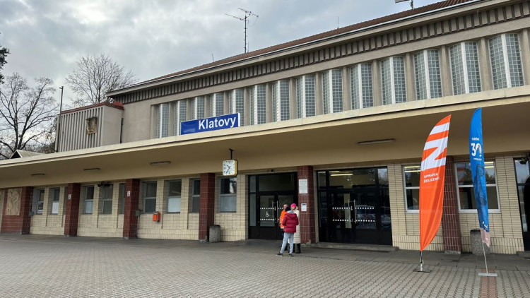 FOTOGALERIE: Zahájení rekonstrukce nádraží v Klatovech