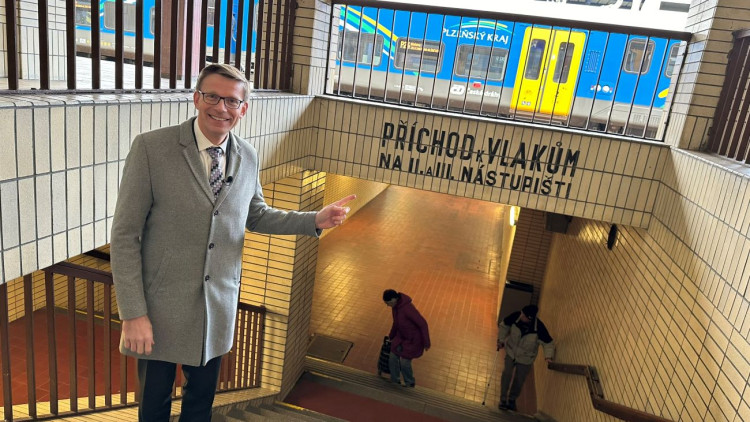 FOTOGALERIE: Zahájení rekonstrukce nádraží v Klatovech