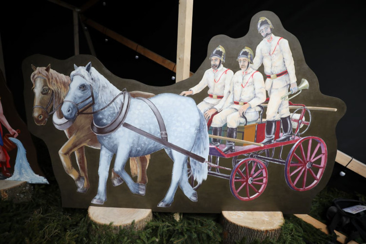 FOTOGALERIE: Šumavský hasičský betlém