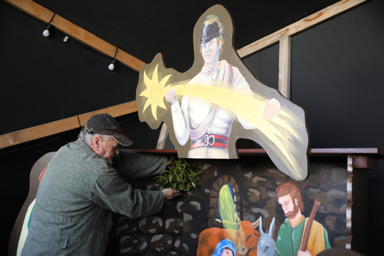 FOTOGALERIE: Šumavský hasičský betlém