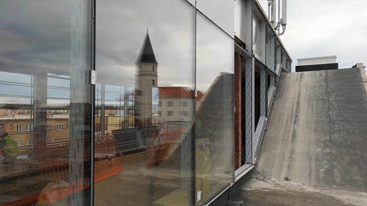 FOTOGALERIE: Rekonstruovaná budova na náměstí se stane novou dominantou Přerova