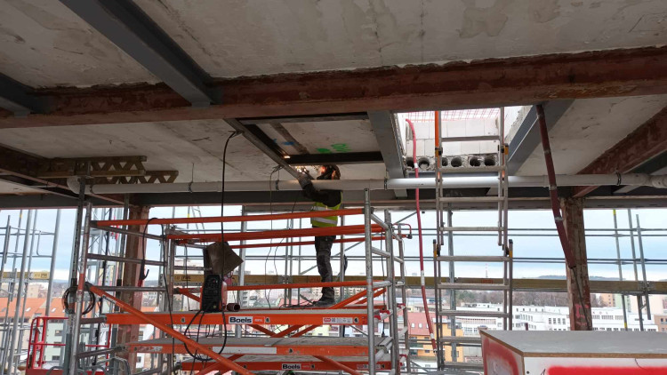 FOTOGALERIE: Rekonstruovaná budova na náměstí se stane novou dominantou Přerova