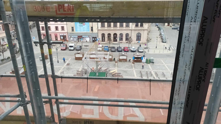 FOTOGALERIE: Rekonstruovaná budova na náměstí se stane novou dominantou Přerova