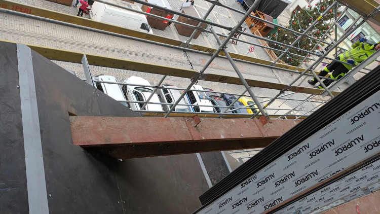 FOTOGALERIE: Rekonstruovaná budova na náměstí se stane novou dominantou Přerova