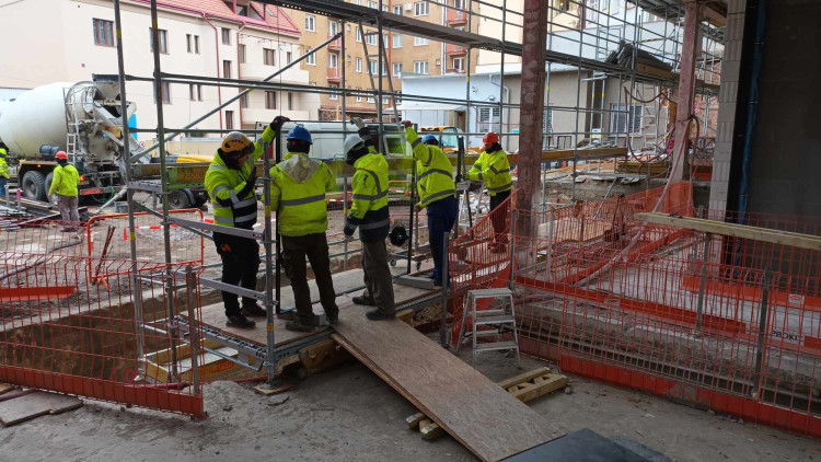 FOTOGALERIE: Rekonstruovaná budova na náměstí se stane novou dominantou Přerova