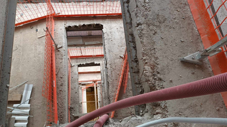 FOTOGALERIE: Rekonstruovaná budova na náměstí se stane novou dominantou Přerova