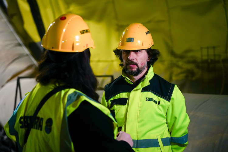 FOTOGALERIE: Stavba metra D je v plném proudu. Podívejte se, jak to vypadá v budoucí stanici Pankrác