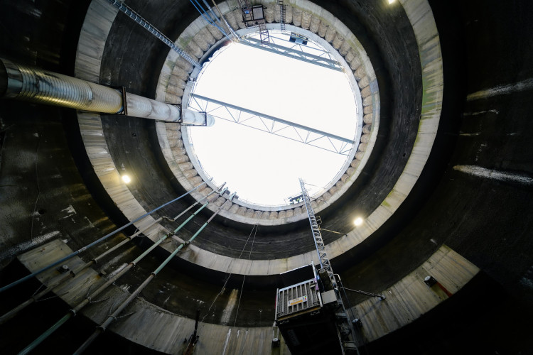 FOTOGALERIE: Stavba metra D je v plném proudu. Podívejte se, jak to vypadá v budoucí stanici Pankrác