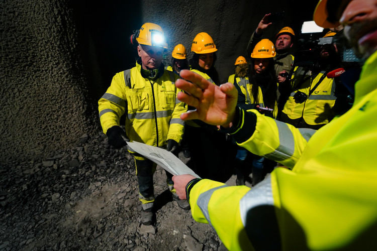 FOTOGALERIE: Stavba metra D je v plném proudu. Podívejte se, jak to vypadá v budoucí stanici Pankrác