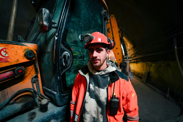 FOTOGALERIE: Stavba metra D je v plném proudu. Podívejte se, jak to vypadá v budoucí stanici Pankrác