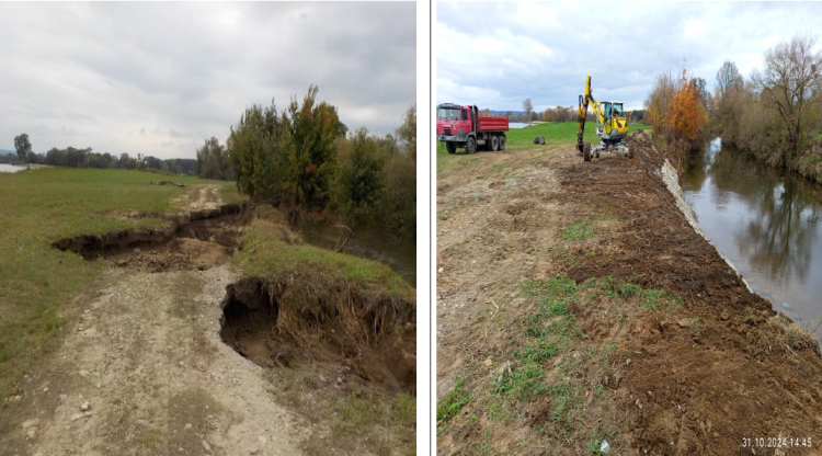 FOTOGALERIE: Tři měsíce po povodních jsou koryta řek v části Jeseníků opravená