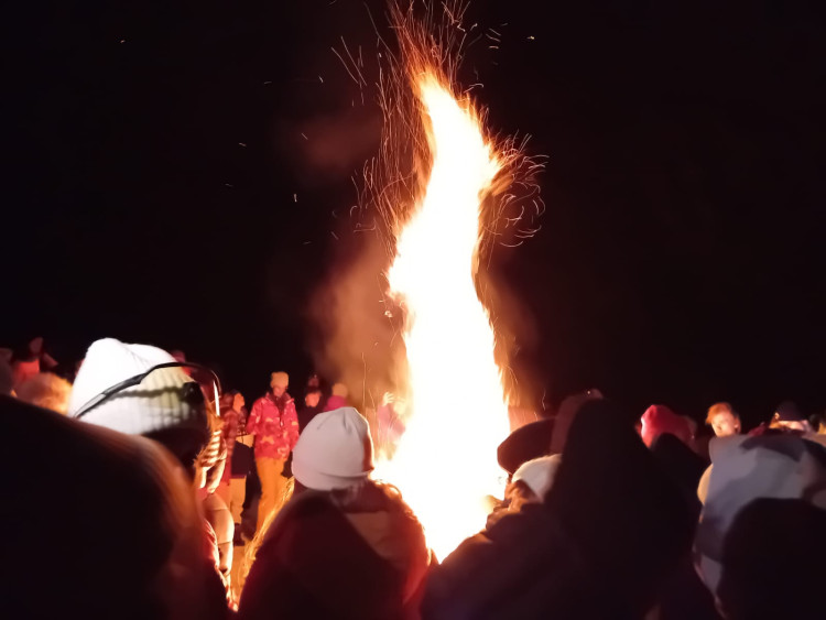 FOTOGALERIE: Silvestrovská jízda s pochodněmi 2024