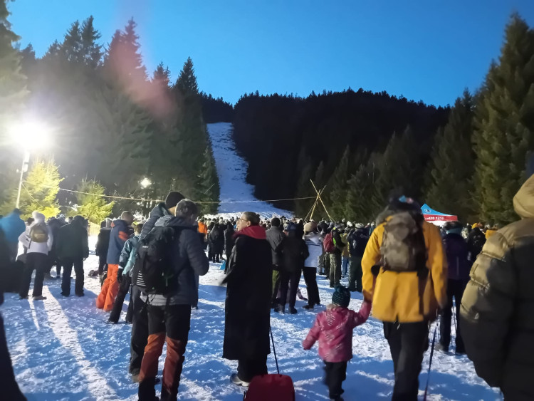 FOTOGALERIE: Silvestrovská jízda s pochodněmi 2024