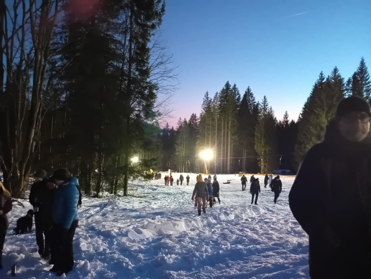 FOTOGALERIE: Silvestrovská jízda s pochodněmi 2024