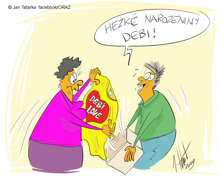 FOTOGALERIE: První v lednu středa, humoru a legrace je třeba