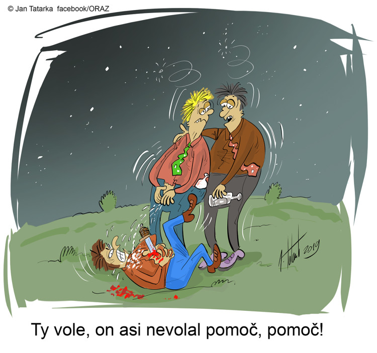 FOTOGALERIE: První v lednu středa, humoru a legrace je třeba