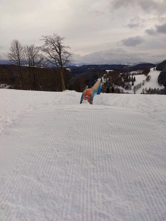 FOTOGALERIE: Snowpark na Paprsku má nové bezpečné překážky