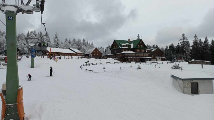FOTOGALERIE: Snowpark na Paprsku má nové bezpečné překážky