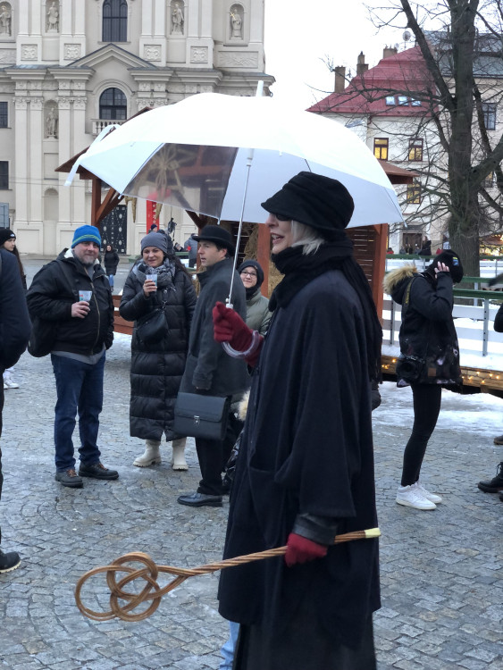 Pochod švihlou chůzí v Jihlavě