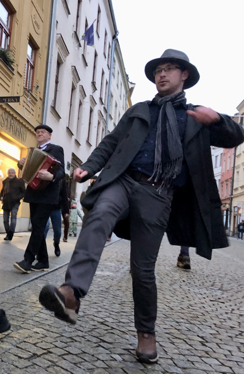 Pochod švihlou chůzí v Jihlavě