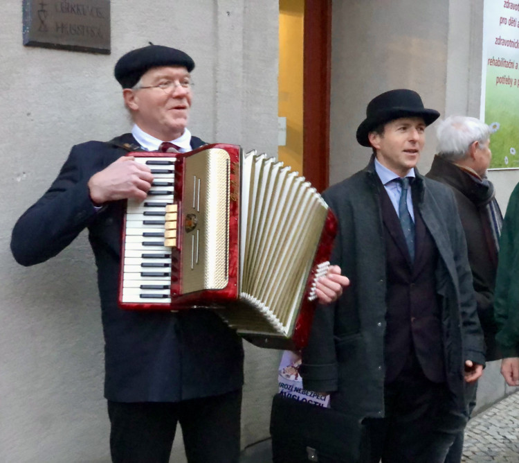 Pochod švihlou chůzí v Jihlavě