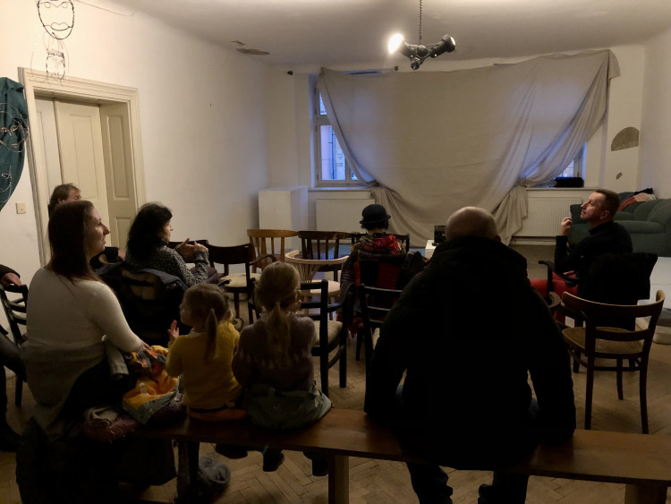 Pochod švihlou chůzí v Jihlavě