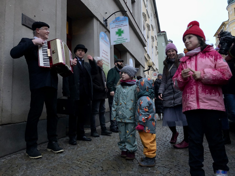 Pochod švihlou chůzí v Jihlavě