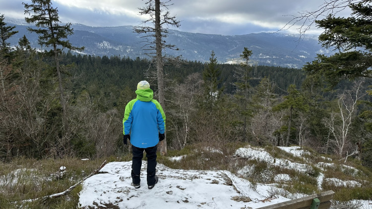 FOTOGALERIE: Vyhlídka zamilovaných nad obcí Hojsova Stráž