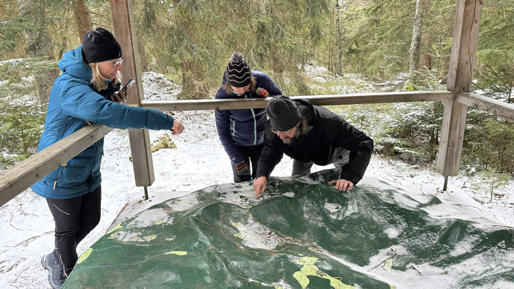 FOTOGALERIE: Vyhlídka zamilovaných nad obcí Hojsova Stráž