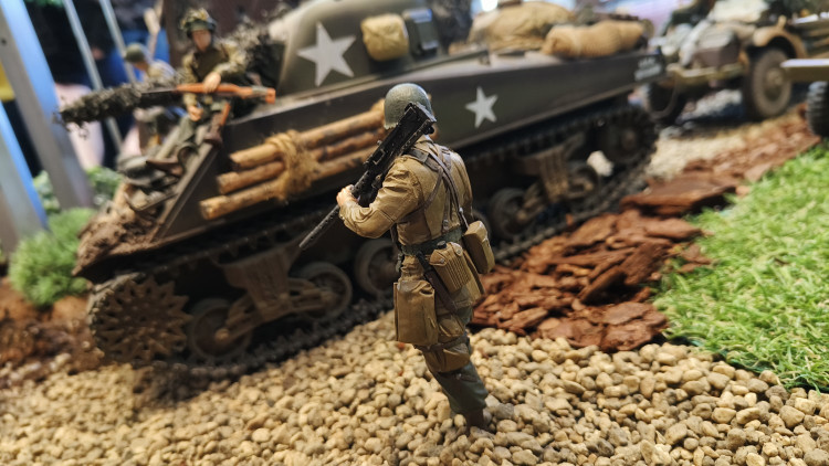 FOTOGALERIE: Výstava modelů vojenské techniky, Dům historie Přešticka