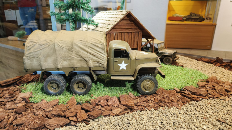 FOTOGALERIE: Výstava modelů vojenské techniky, Dům historie Přešticka