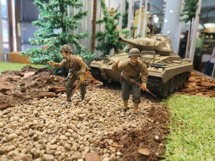 FOTOGALERIE: Výstava modelů vojenské techniky, Dům historie Přešticka