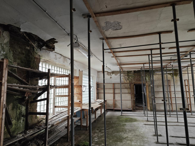 FOTOGALERIE: Objekt bývalé textilní továrny v Domažlicích