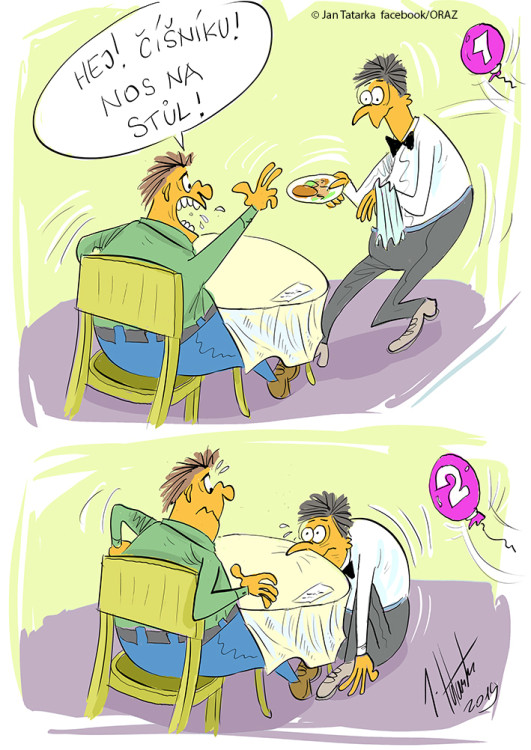 FOTOGALERIE: První v únoru středa, humoru a legrace je třeba