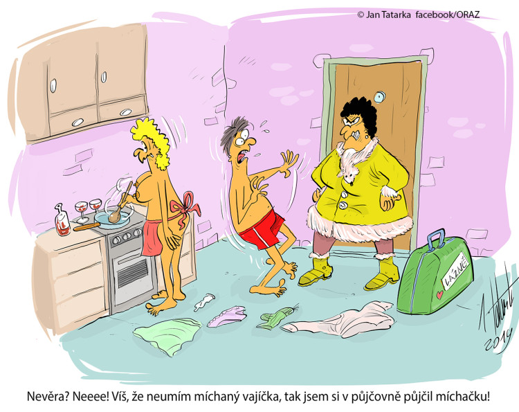 FOTOGALERIE: První v únoru středa, humoru a legrace je třeba