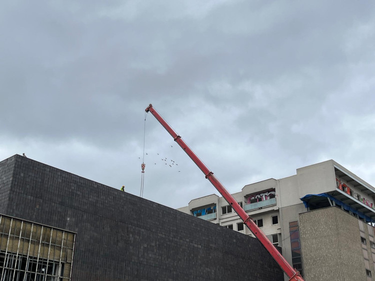 FOTOFALERIE: Bývalý Prior mizí Brňanům před očima. Podívejte se, jak postoupila demolice