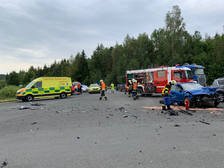 FOTOGALERIE: Křižovatka smrti v Seči u Blovic