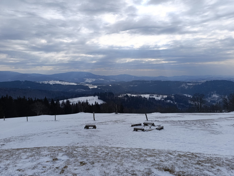 FOTOGALERIE: Krásné výhledy, tajemná rozhledna, borůvkové knedlíky