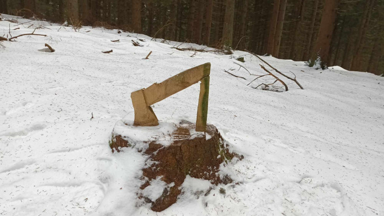 FOTOGALERIE: Krásné výhledy, tajemná rozhledna, borůvkové knedlíky