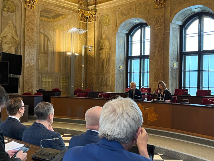 FOTOGALERIE: Prezident Petr Pavel přijel do Brna. Navštívil Veterinární univerzitu a magistrát