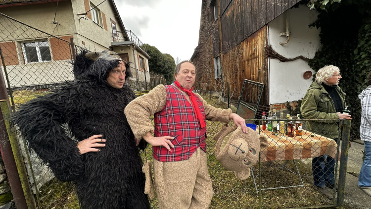 FOTOGALERIE: Masopust ve Skelné Huti 2025