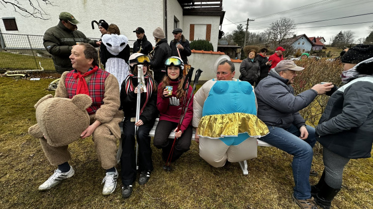 FOTOGALERIE: Masopust ve Skelné Huti 2025