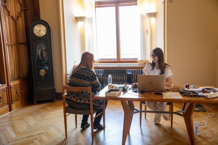 FOTOGALERIE: Prostory olomoucké radnice se na den proměnily na transfuzní stanici pro dárce krve