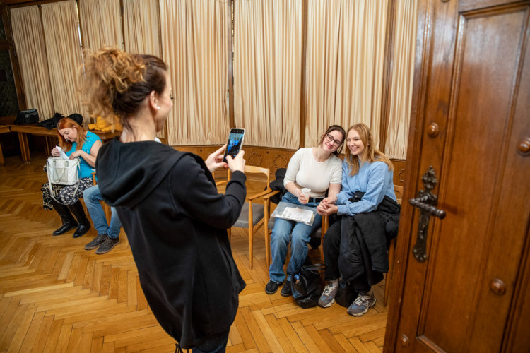 FOTOGALERIE: Prostory olomoucké radnice se na den proměnily na transfuzní stanici pro dárce krve