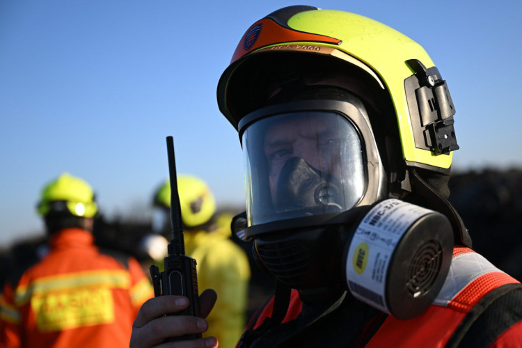FOTOGALERIE: Likvidace benzenové katastrofy pokračuje, zásah na Hranicku je mimořádně náročný